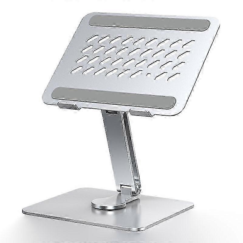 Aluminum Alloy Laptop Bracket with 360 Degree Rotation for Cooling and Notebook Support