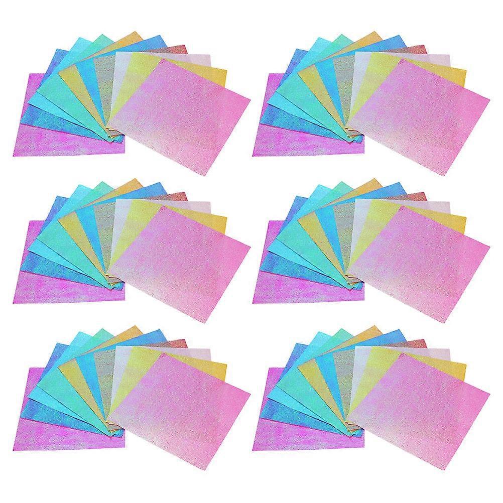 Shiny Art Paper Pearlescent Craft Paper For Paper Crafts Multi Colored Square Sheets For Diy Crafts And Decorations 200 Sheets