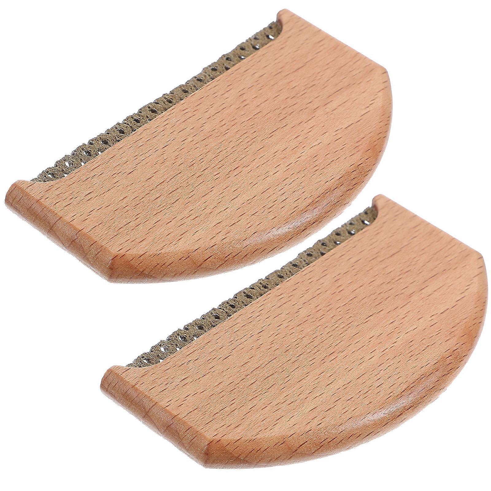 Lint Remover Brush Manual Lint Removers Clothing Hair Lint Rollers Shavers .7x4.3x0.7cm Lint Removal 2Pcs