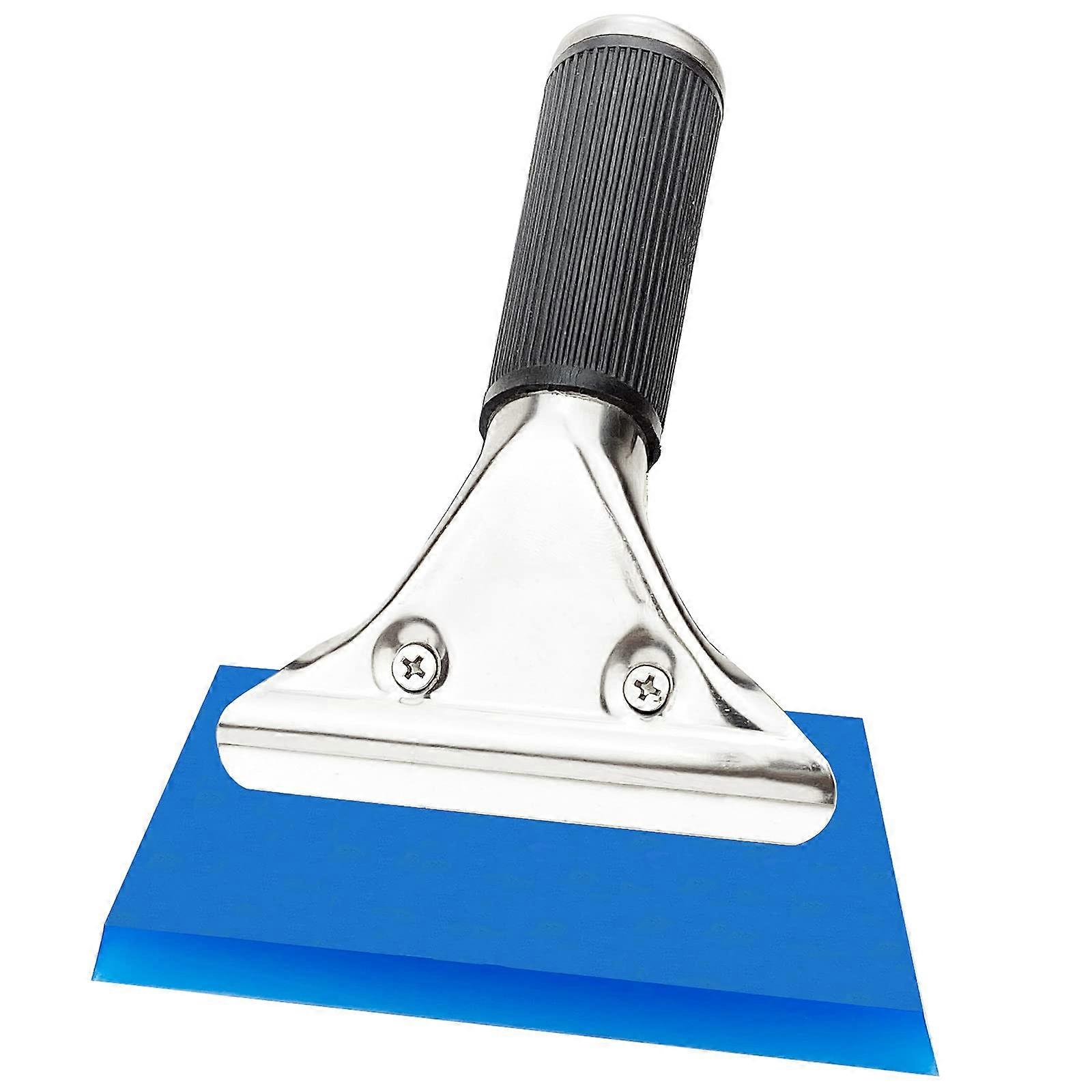 Rubber Shower Squeegee Car Windshield (Blue)