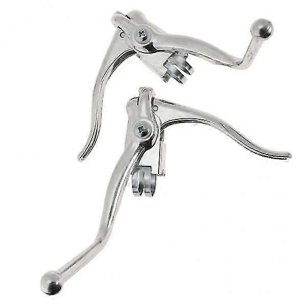 5x1 Pair Road Bike Drop Bar Brake Levers Racing Bicycle Dual Control Handbrake