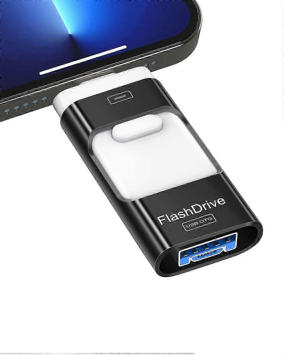 Practical 128GB USB flash drive, photo memory card external storage USB stick compatible