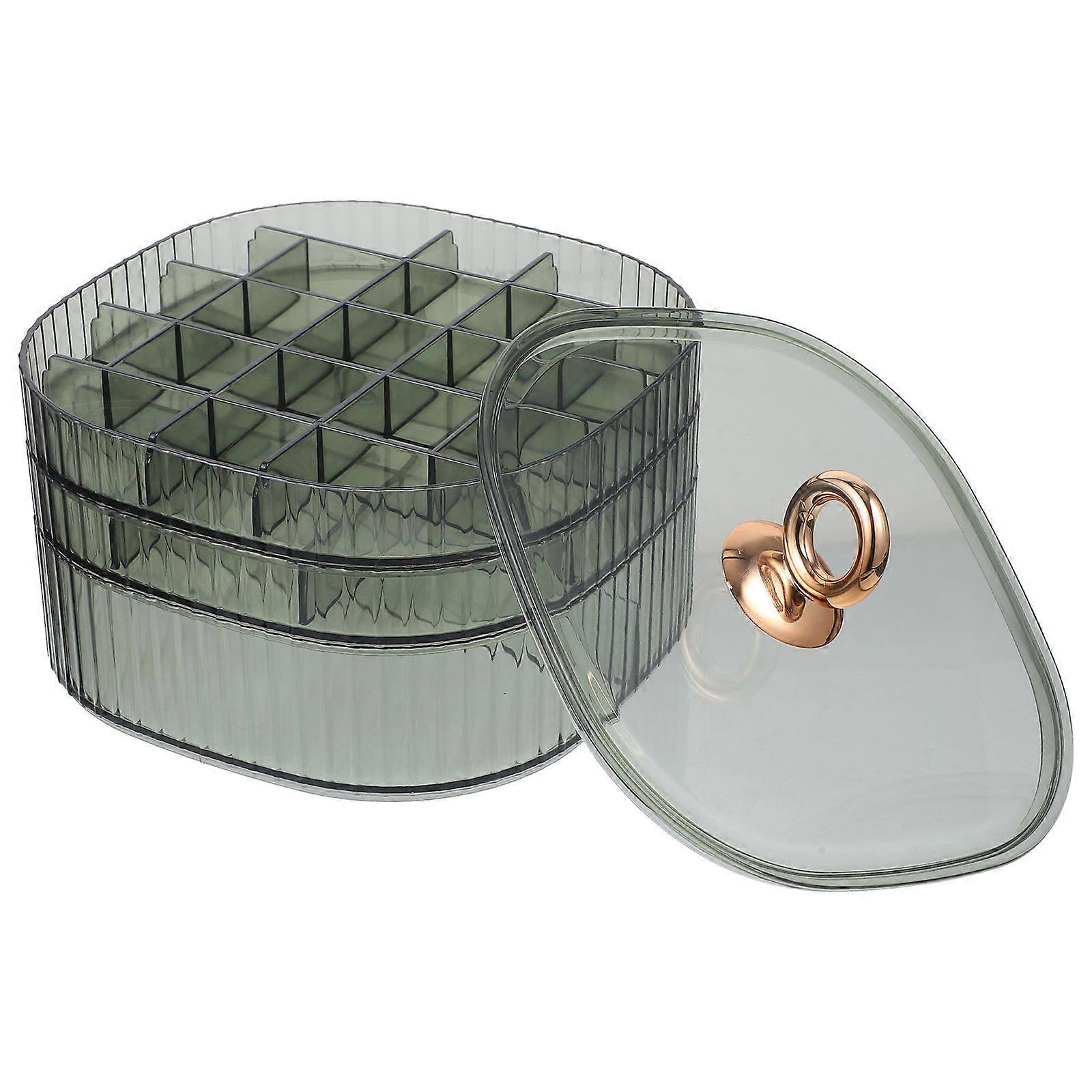Jewelry Storage Box Stackable Square .20X15.20X13.50CM Storage Classification 1Set
