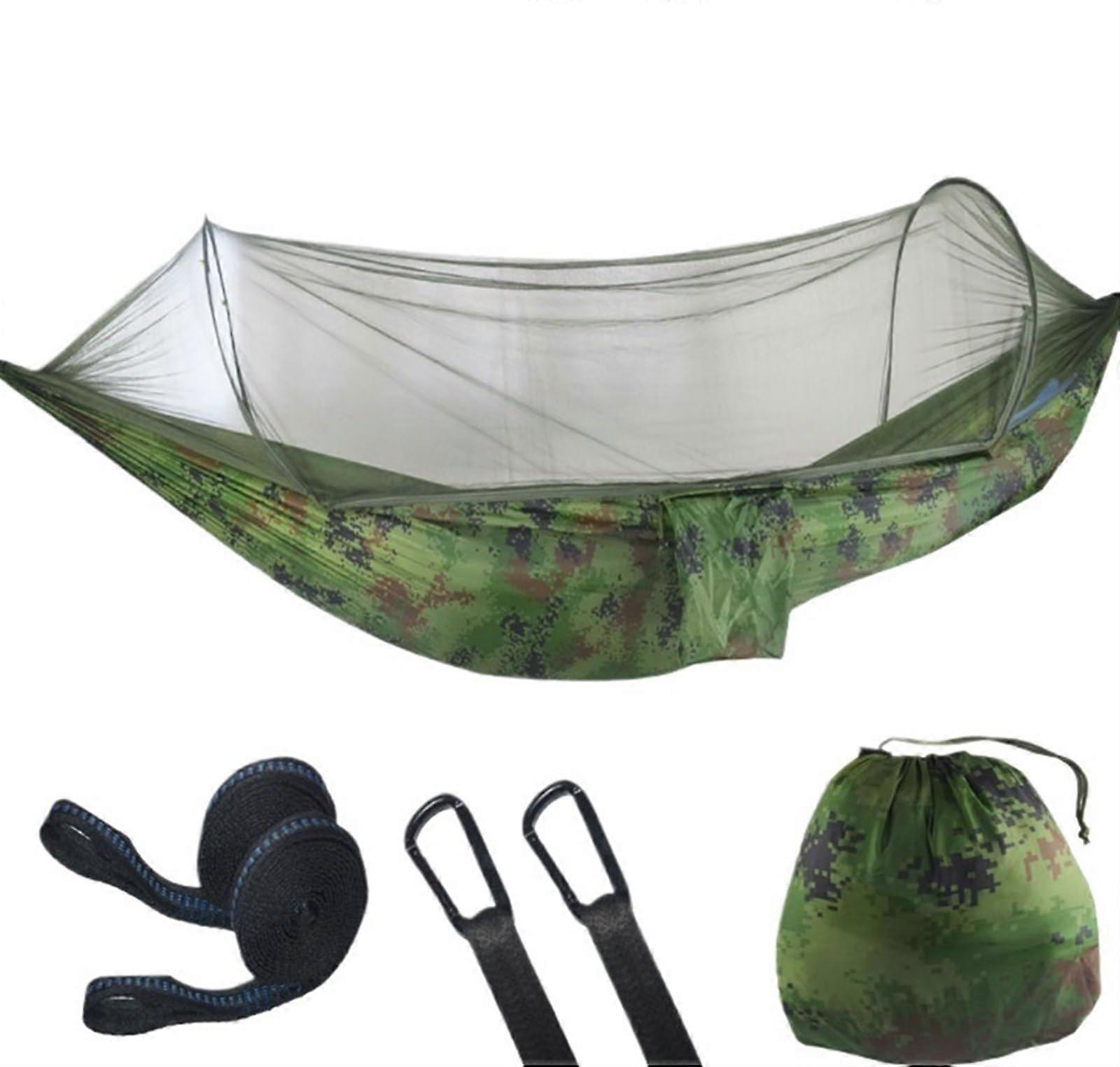 Double Camping Hammock With Mosquito Net, Lightweight Portable Hammock For 2 People, 290 x 140 cm