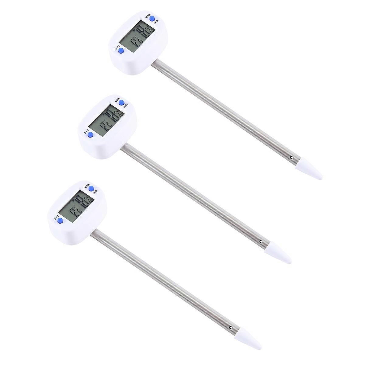 3X TA290 Digital Soil Hygrometer Moisture Meter Temperature Humidity Tester with Probe for Gardening