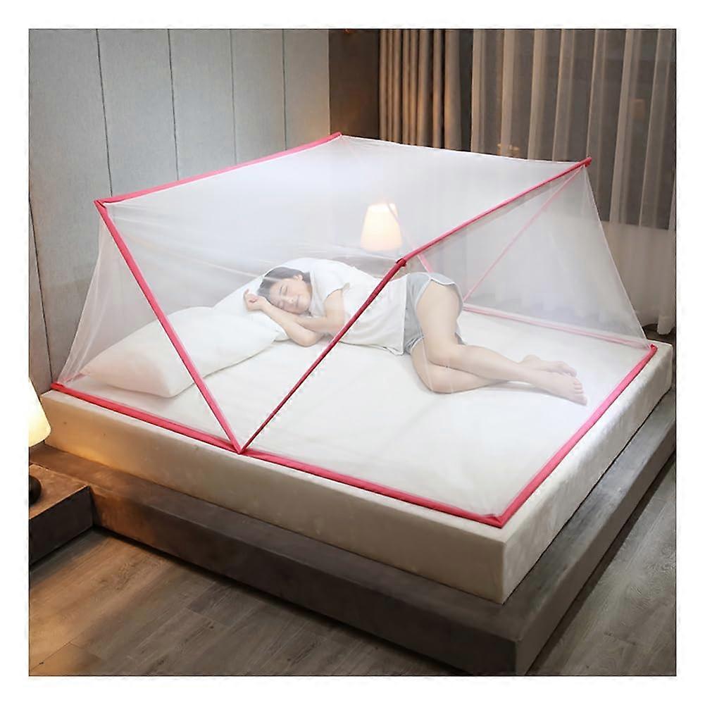 Mosquito Net Bed, Foldable Freestanding Mosquito Net Tent, Blue, 80 x 190 cm