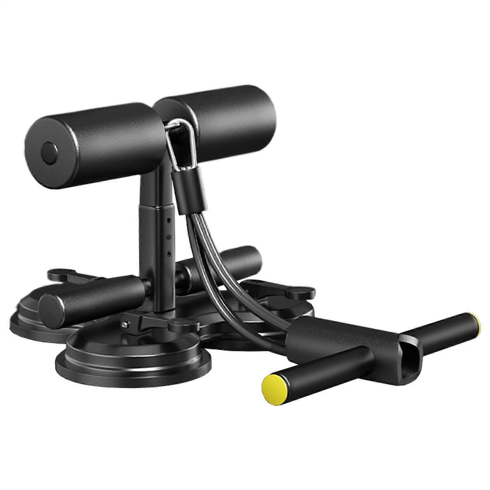 Sit down foot holder, put the machine, sit down magenta trainer, 716 pounds weight capacity, multifunctional fitness Schwarz.