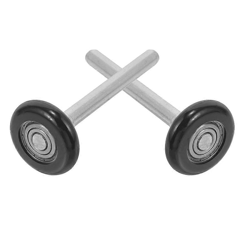 Dirt Prevention Garage Door Rollers Nylon Roller With Stem For Standard Garage Door Rails 2Pcs