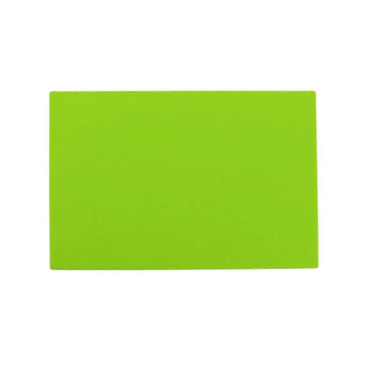 Green Color A4 Sheet Laser Rubber for Stamps Engraving No Smell Laser Rubber