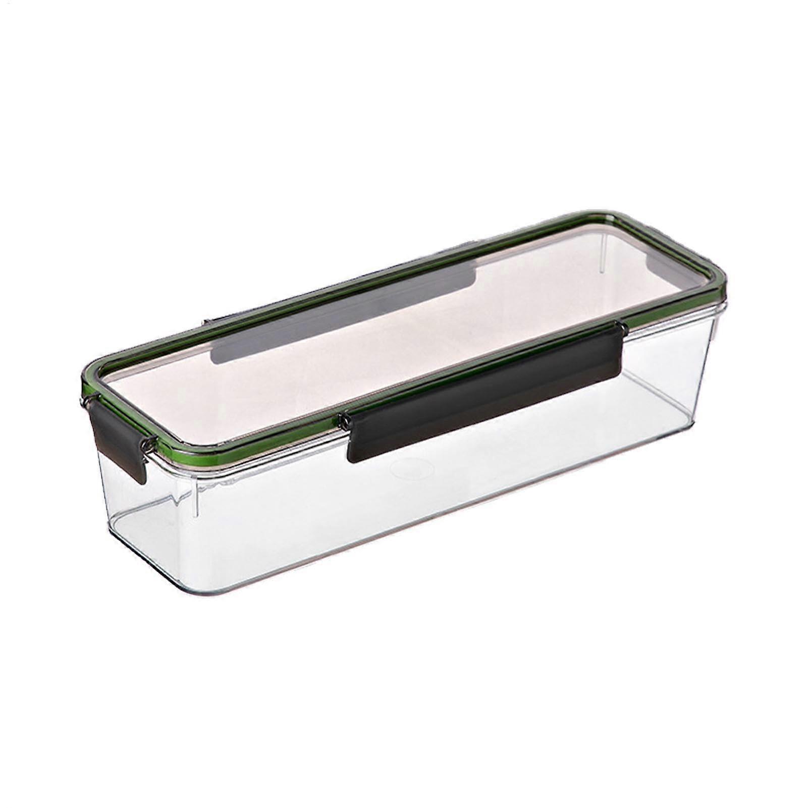 Airtight Pasta Container - Large Stackable Spaghetti Box, Clear Plastic Food Storage for Pasta, Eggs, and More