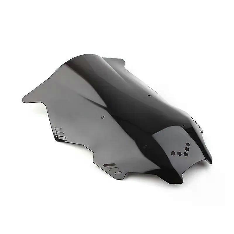 con Motorcycle Double Bubble Windshield Deflector Protector Wind Screen For HONDA ADV125 ADV150 2019-2022 And ADV 160 2022-2023