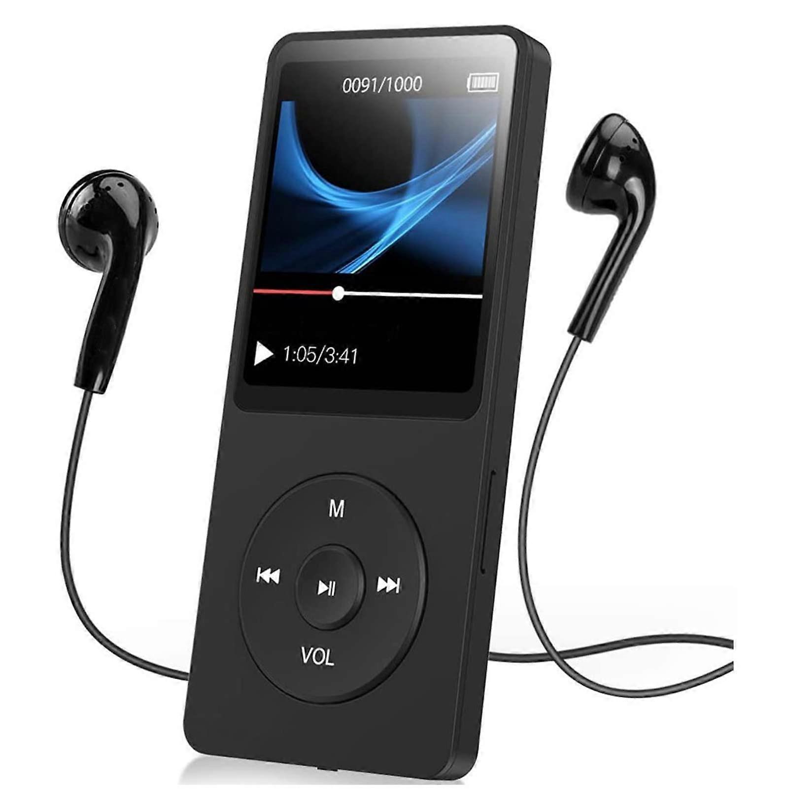 MP3 Player with Bluetooth 5.0, Portable HiFi Music Player with 1.77 Inch LCD Screen