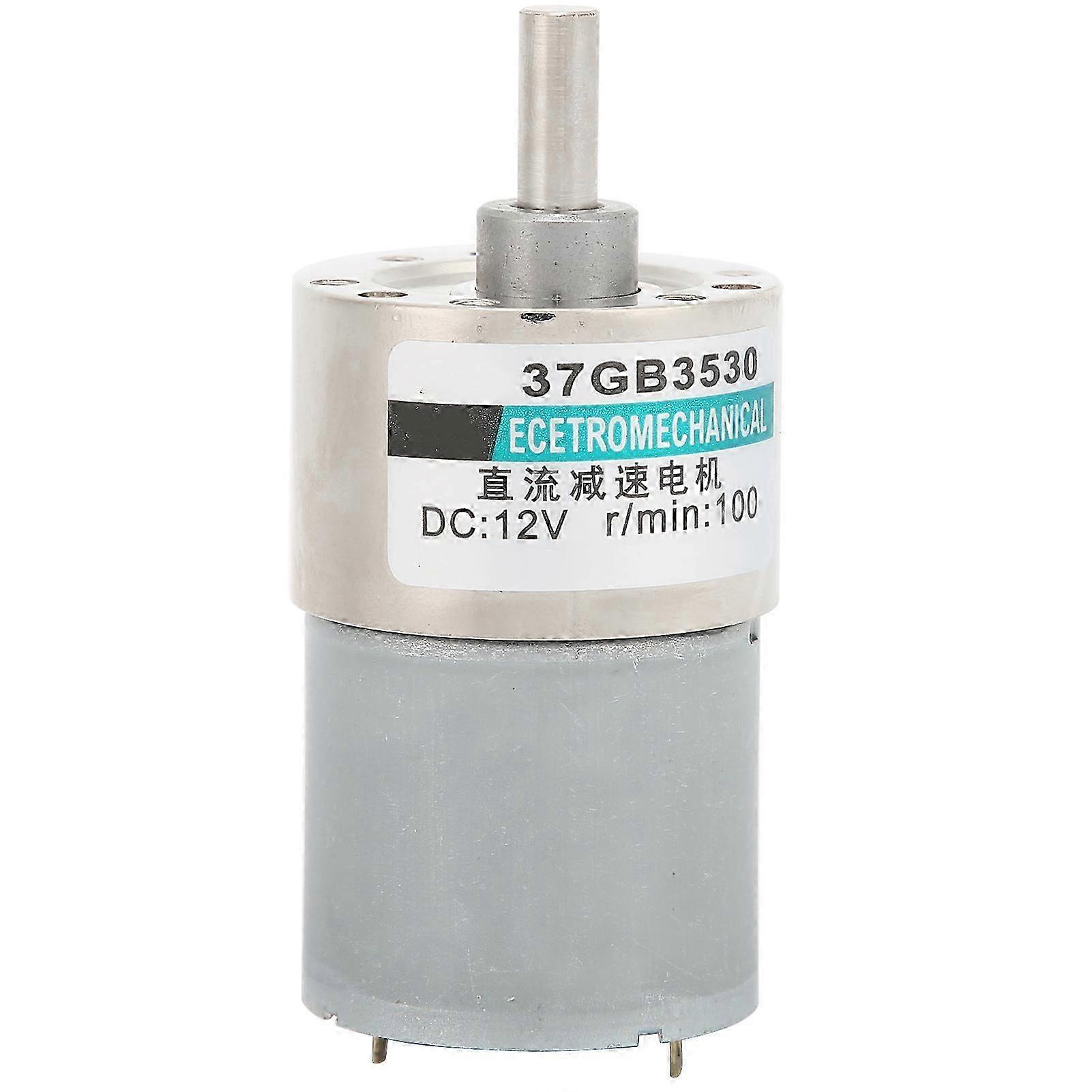 Mini Copper Torque Reducer Motor for Micro Machinery DC12V 100rpm/min