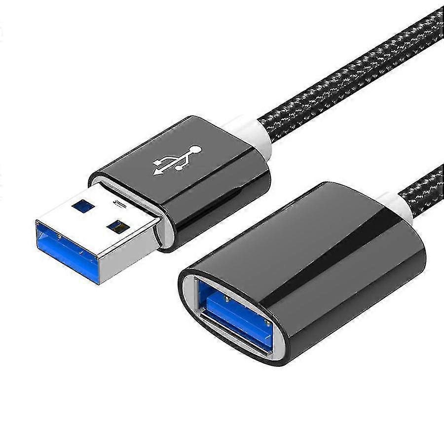 USB C Female to USB 3.0 Male Adapter Cable 2-pack, USB Type A 3.1 5 Gbps Gen 1 Connector for Charger, Compatible with iPhone and iPad