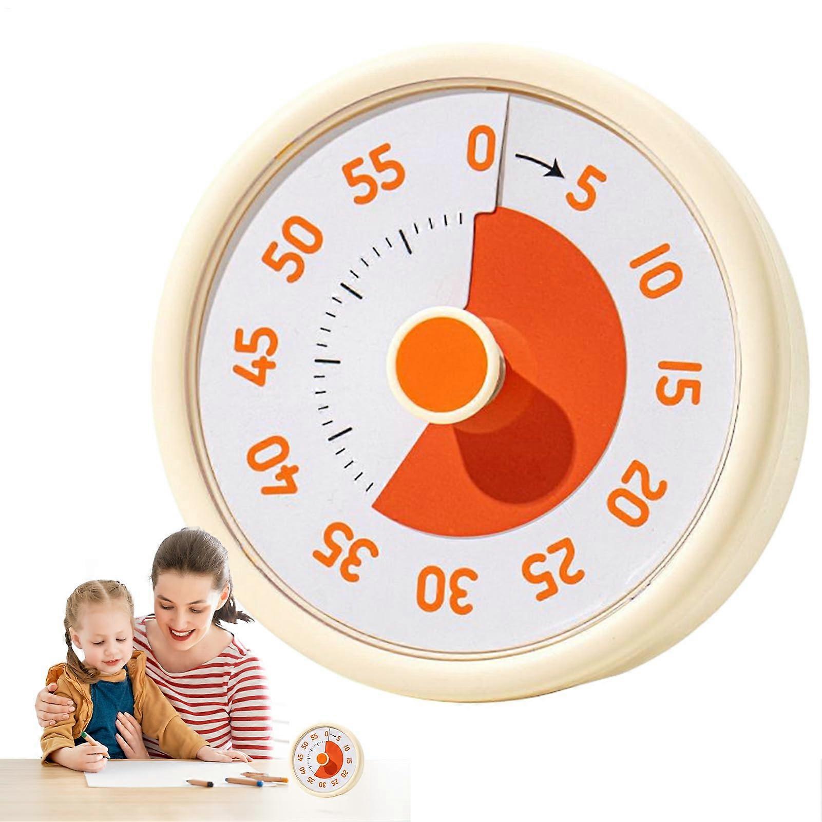Visual Timer for Classroom, Rainbow Timer for Toddlers, 60Minute Countdown for Teeth Brushing Homeschool Sports