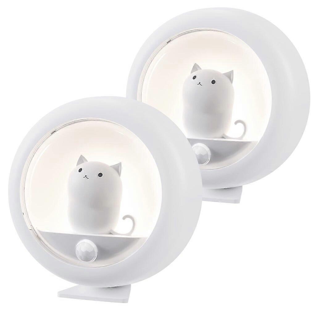 Rechargeable Sensor LED Night Light Set, 2 Pieces. Automatic
