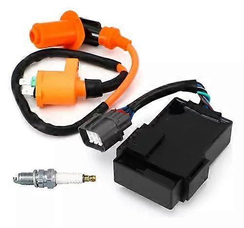 Ignition Coil + Spark Plug + CDI For Honda Fourtrax 300 Trx300