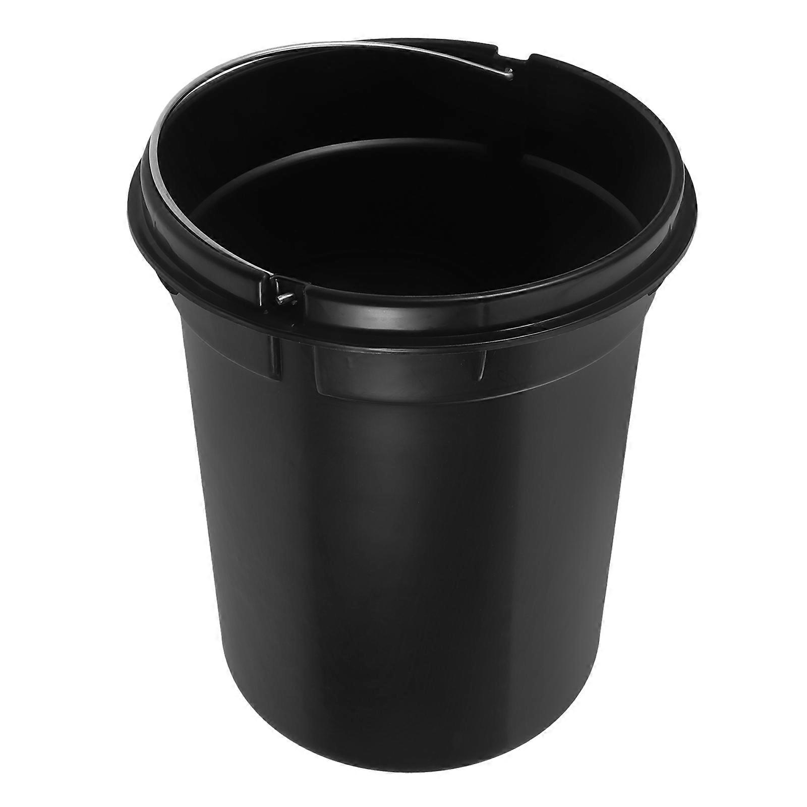 Trash Can Rubbish Bin for Bathroom Bedroom Office Versatile Wastebasket Simple Design Practical Home Work Use
