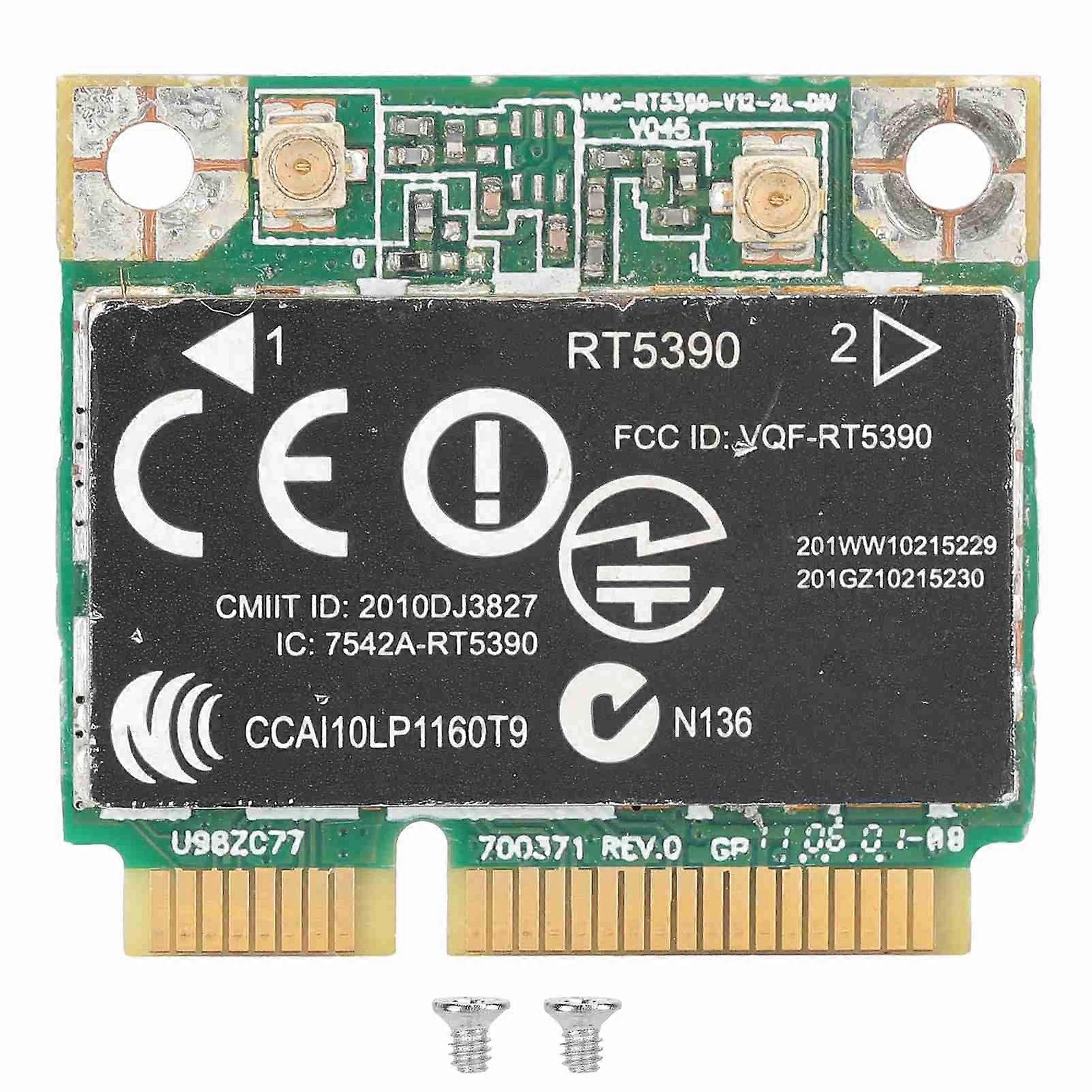 Wireless Network Card Wifi Adapter for HP Computer RT5390 SPS 630703‑001 Mini PCIE 802.11N