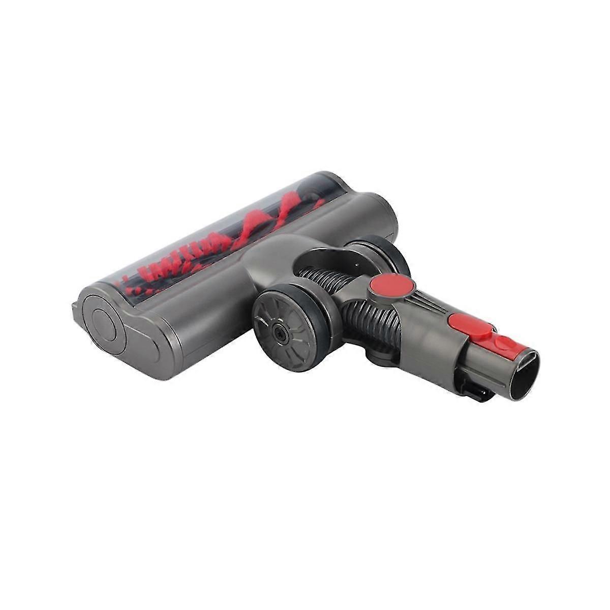 Motorized Brush With Bristle Roller Vacuum Floor Attachment With Led Headlights