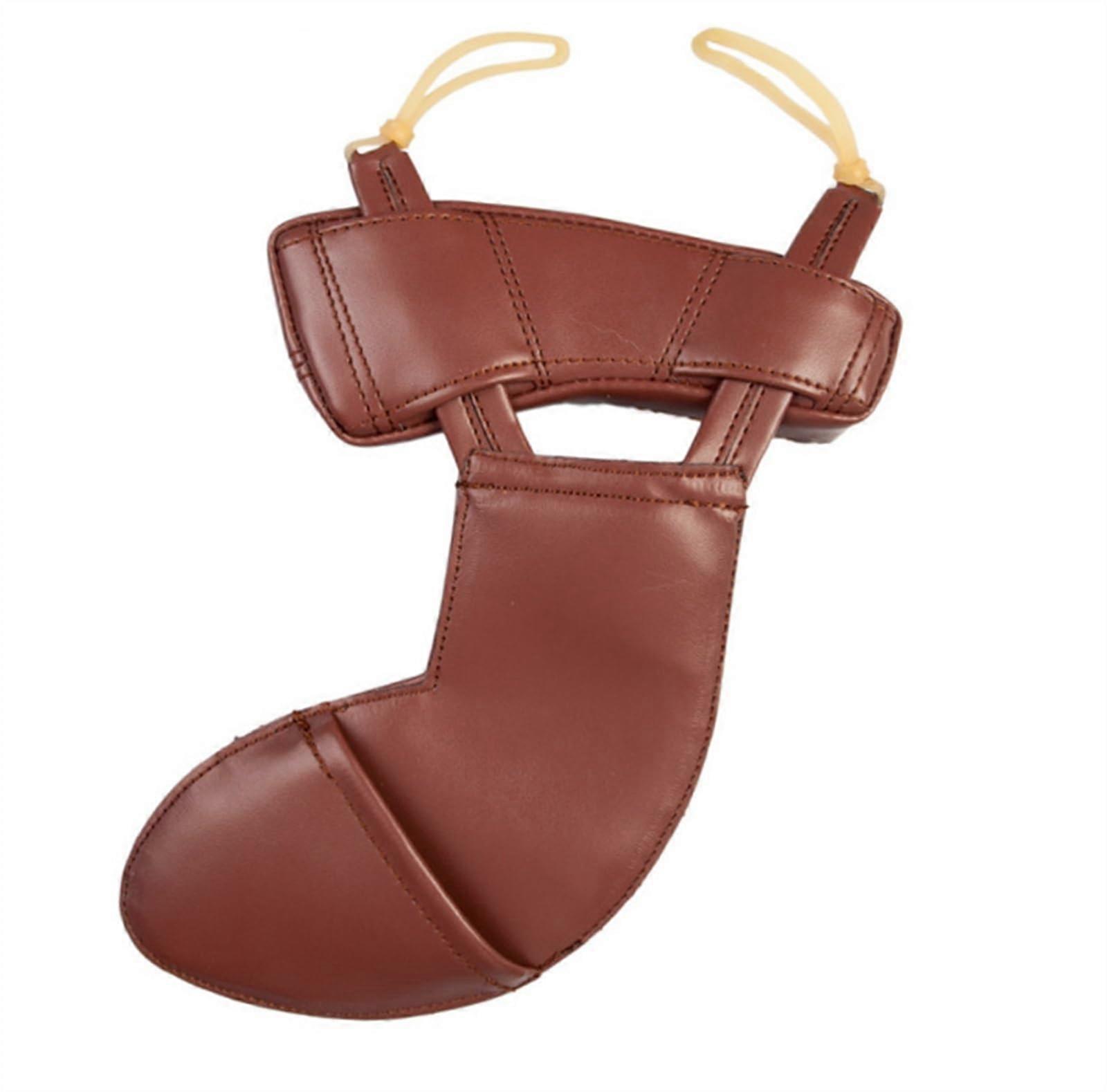 Violin Accessories Saddle and Shoulder Pads Brown for 3/4 and 4/4 Violins, Durable Material, Comfortable Fit