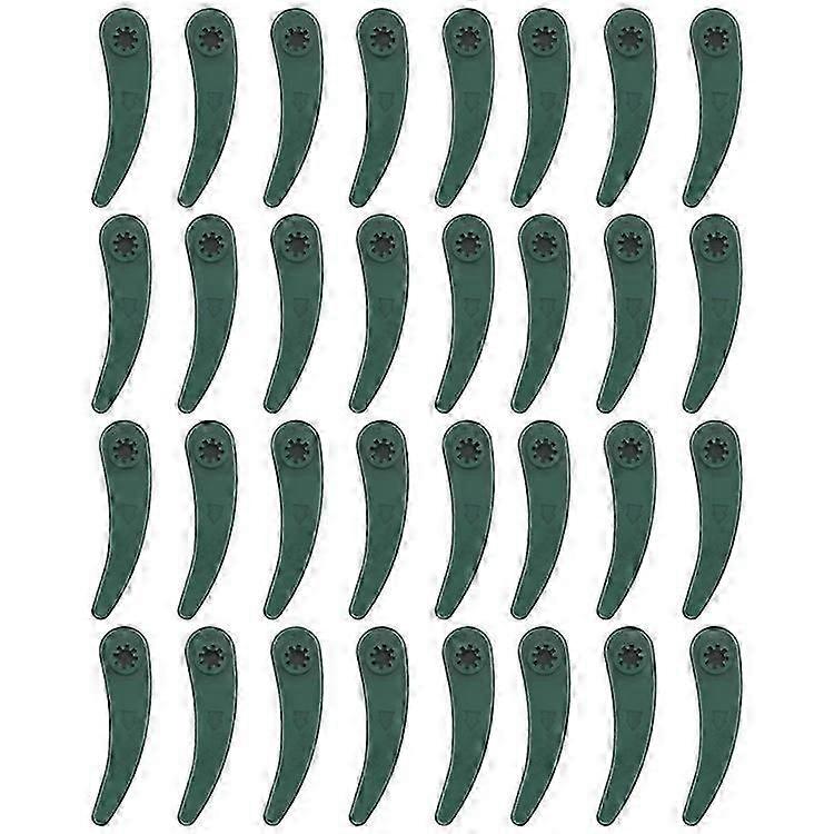 32 stk F016800372 gressklipperblader kompatible med Bosch ART 26-18 LI 083-B3-0009 / ART 23-18 LI , ABS gressgresstrimmerblad acc