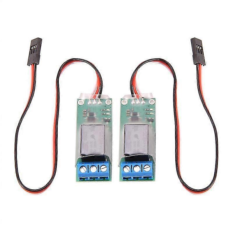2PCS RC PWM Elektronický Reléový Spínač Pro RC Letadlo DIY Model Navigačních Světel Ovladač Univerzální Spínač K1