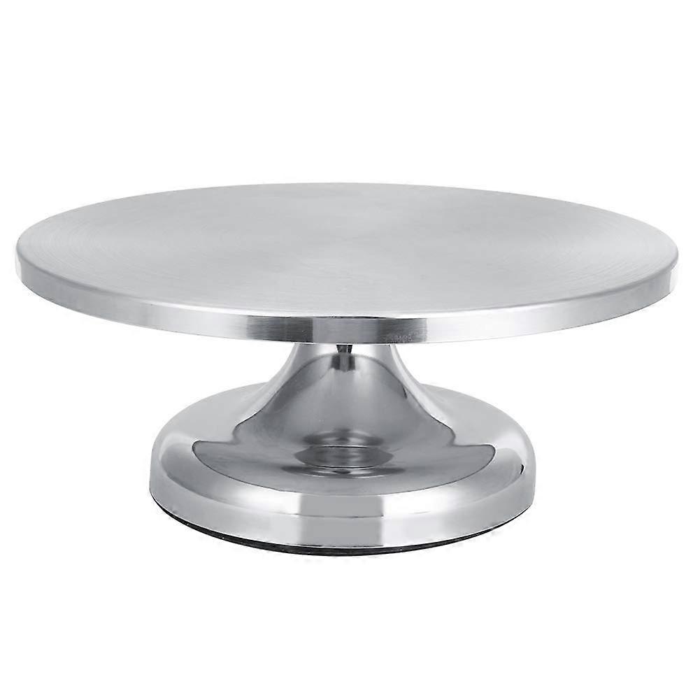 Stainless Steel Cake Stand Base 30 Cm For DIY Baking Kitchen Decor Table Display Silver