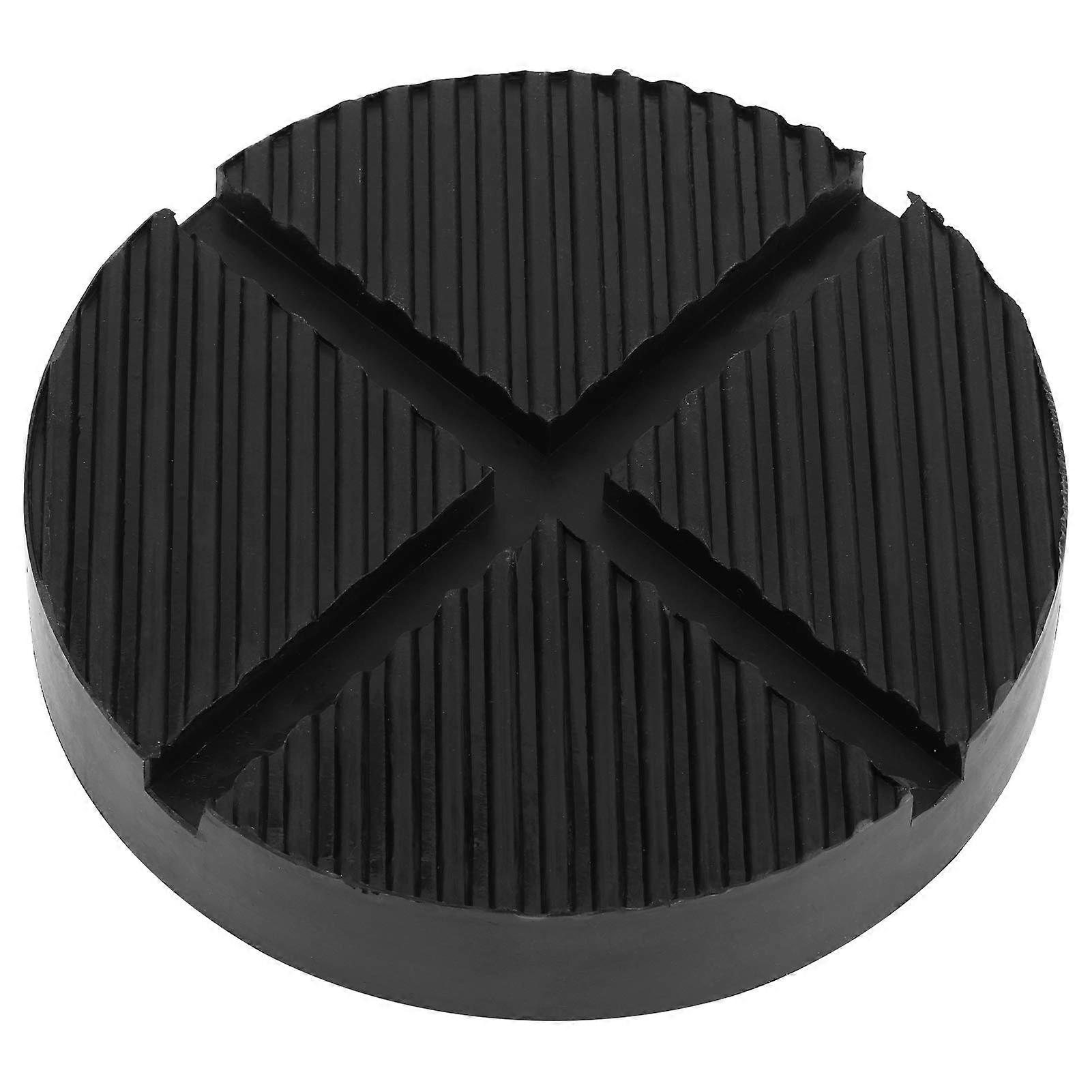 Floor Jack Pad - Universal Auto Jack Adapter, Heavy-Duty Rubber, Compatible with Most Vehicle Models