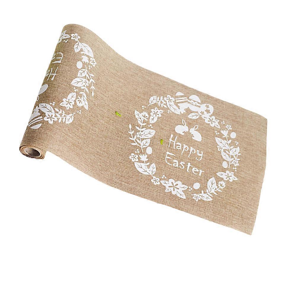 Easter Table Runner Reusable Tear Resistant Rectangular Shape Fine Craftsmanship Graphics 270 x 28 Cm 1Set