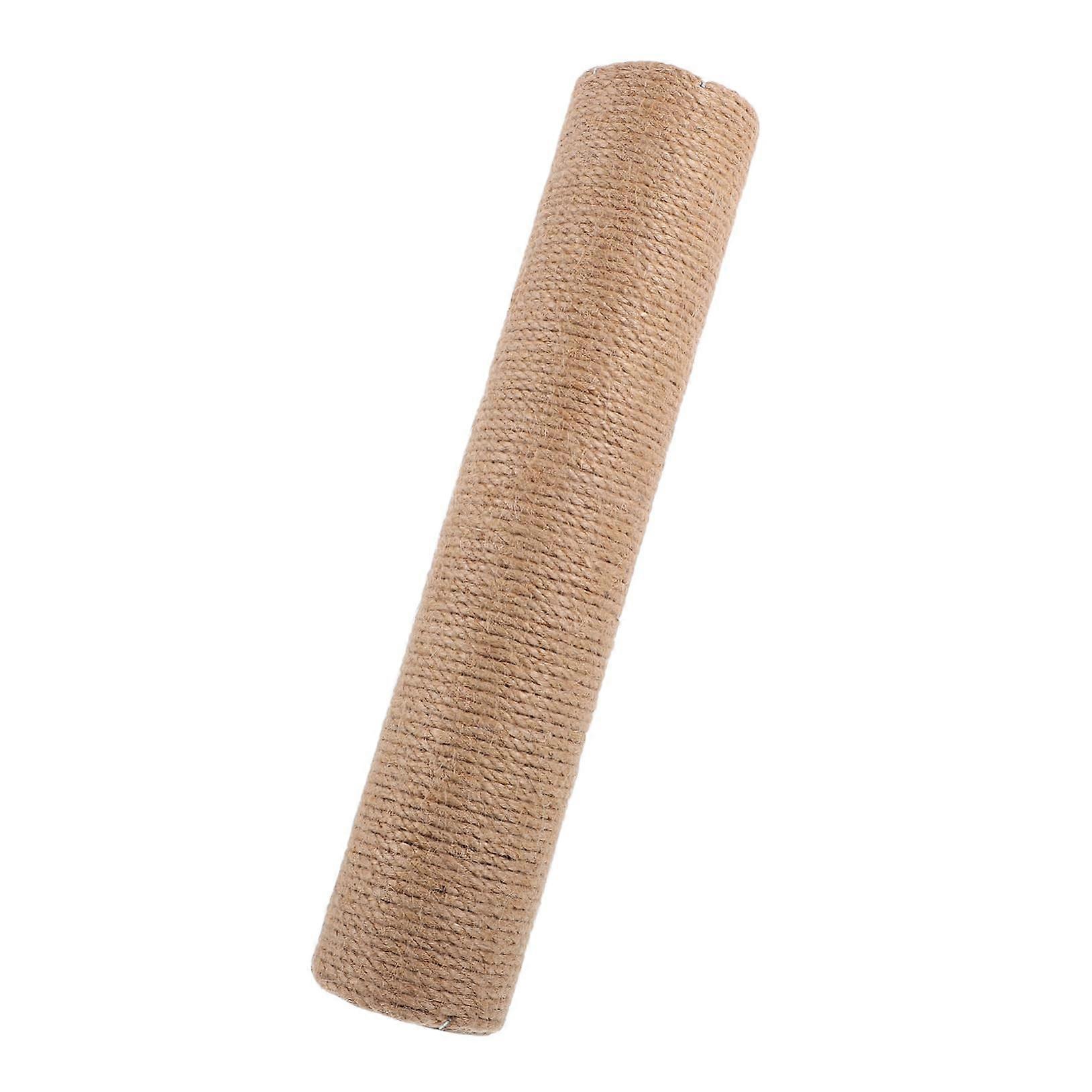 DIY Cat Scratching Post Replacement Column with Natural Jute Material – Durable and Promotes Relaxation for Indoor Cats