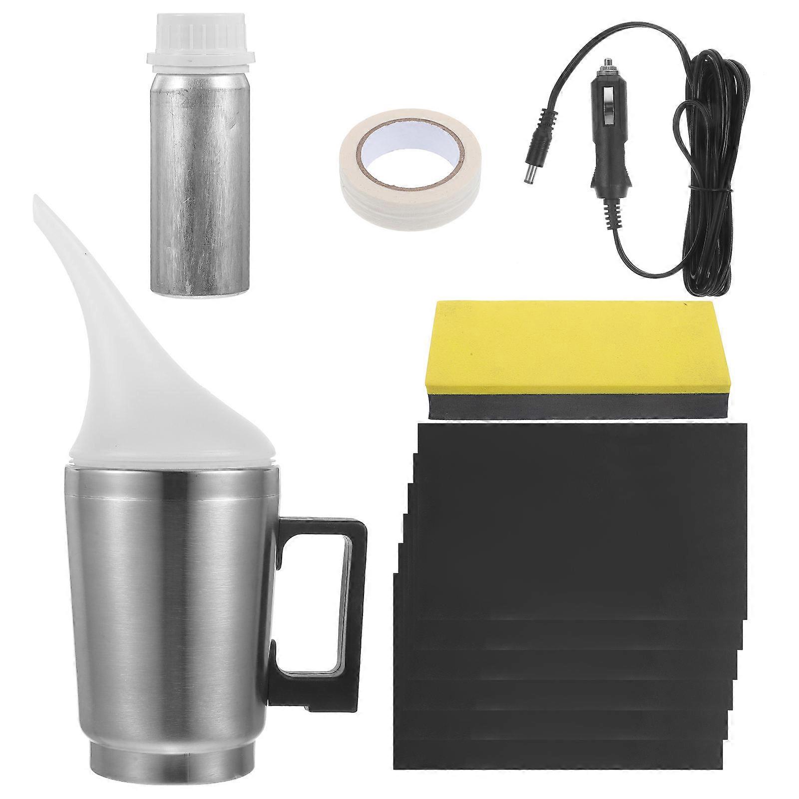 Headlight Restoration Supplies Atomizing Cup for Headlights Car Maintenance Prevent Fading Abs 1Set