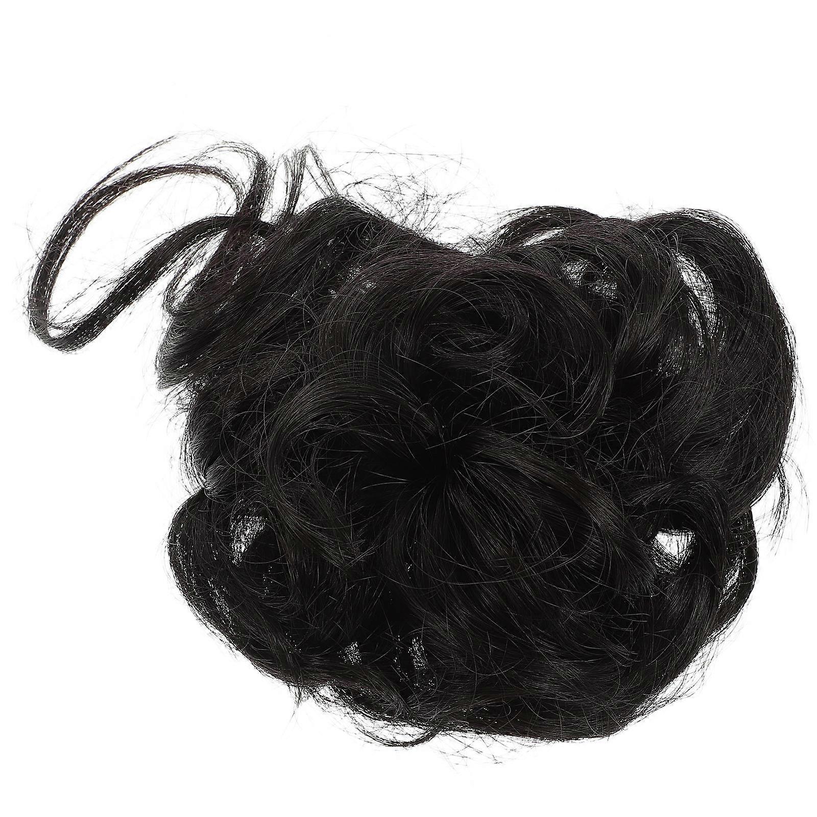 Curly Hair Bun Extension for Effortless Styling – Comfortable Updo Hair, Quick Installation, Versatile Use for Daily Wear and Special Occasions