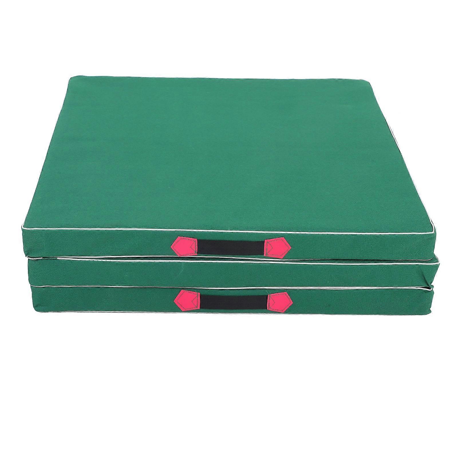 Durable Gymnastic Cushion for Home Exercise with Plastic Material Green 180x60x5cm