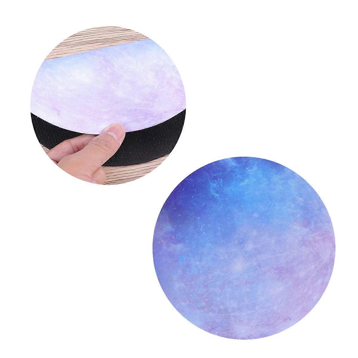Round Mouse Pad Planet Series 1 Set Romantic Gaming Ultra Laptop Mat