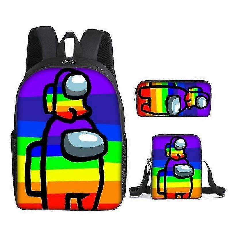 Among Us Game Themed School Bag - Trendy Design for British Primary Students