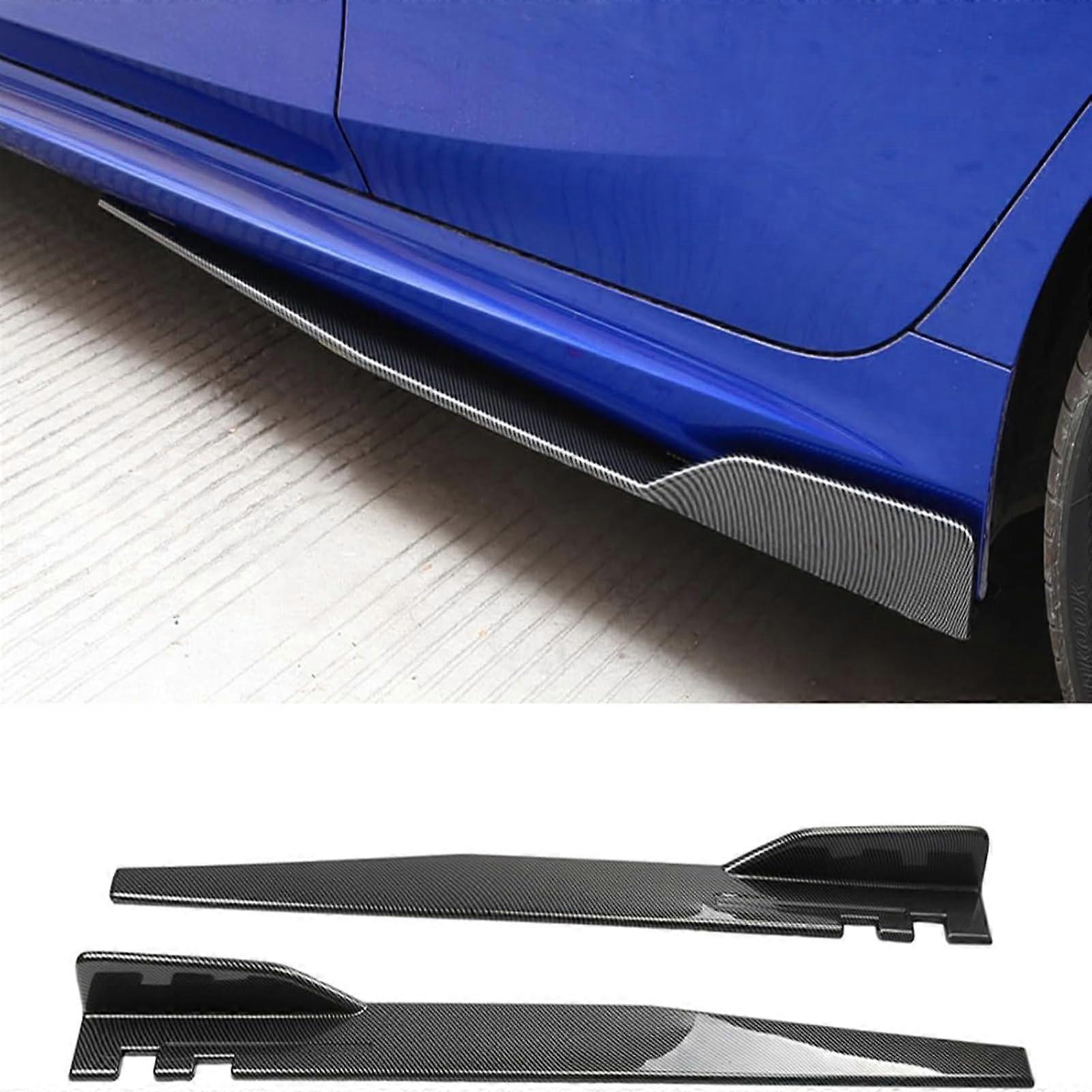 Auto Vehicle Side Skirts for Suzuki SX4 (2008), Spoiler Wings Splitters, Carbon Fiber