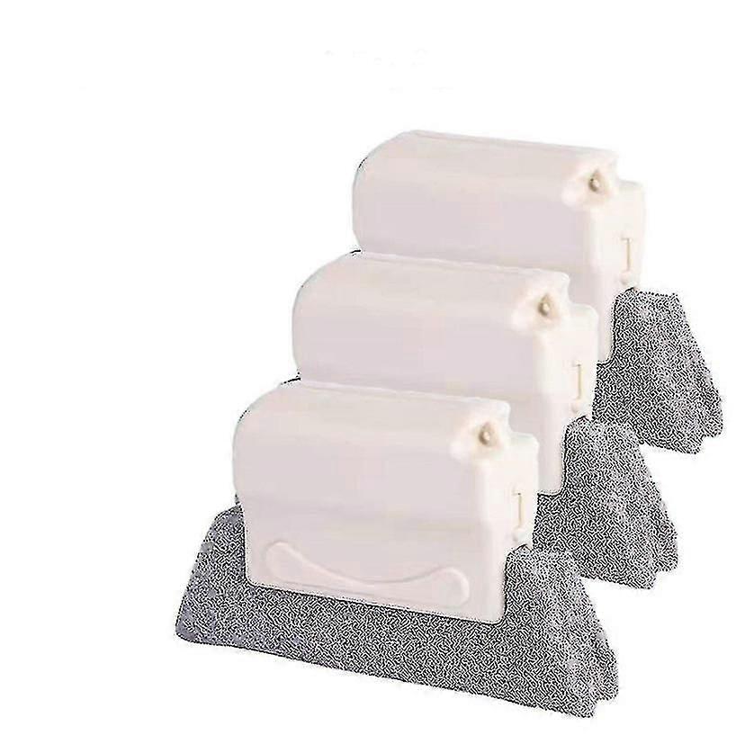 3 Pcs Of Window Grooves Cleaning Brush For Windows Corners And Gaps