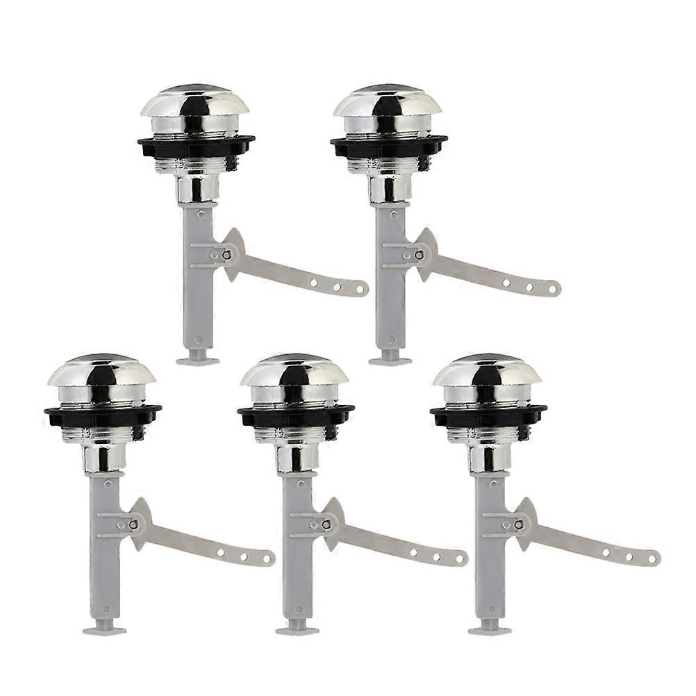 Universal 5 Pieces Toilet Supplies with Durable Plastic for Repair Multi Color Compatible with Most