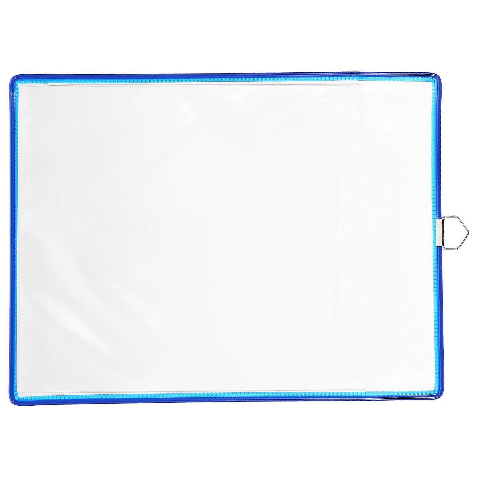 A4 Hanging File Folder Clear File Organizer Bag Home Office Storage Holder Multi-Function Design 1Pcs