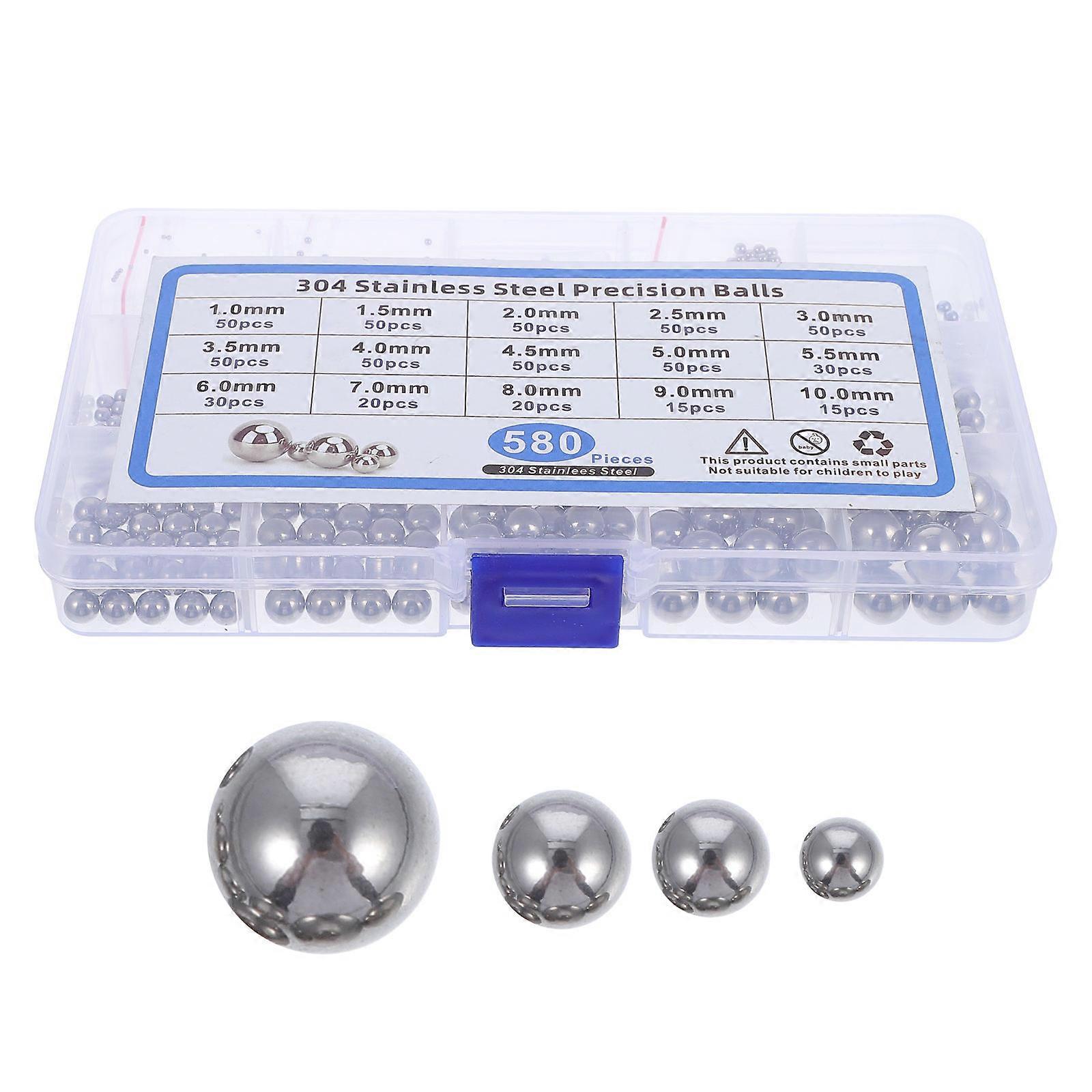 580pcs Stainless Steel Ball Bearing Instruments Practical and Chic