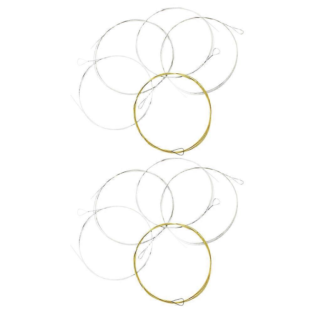 2 Sets Banjo Strings for Guitarists and Beginners Optimized Performance and Stability