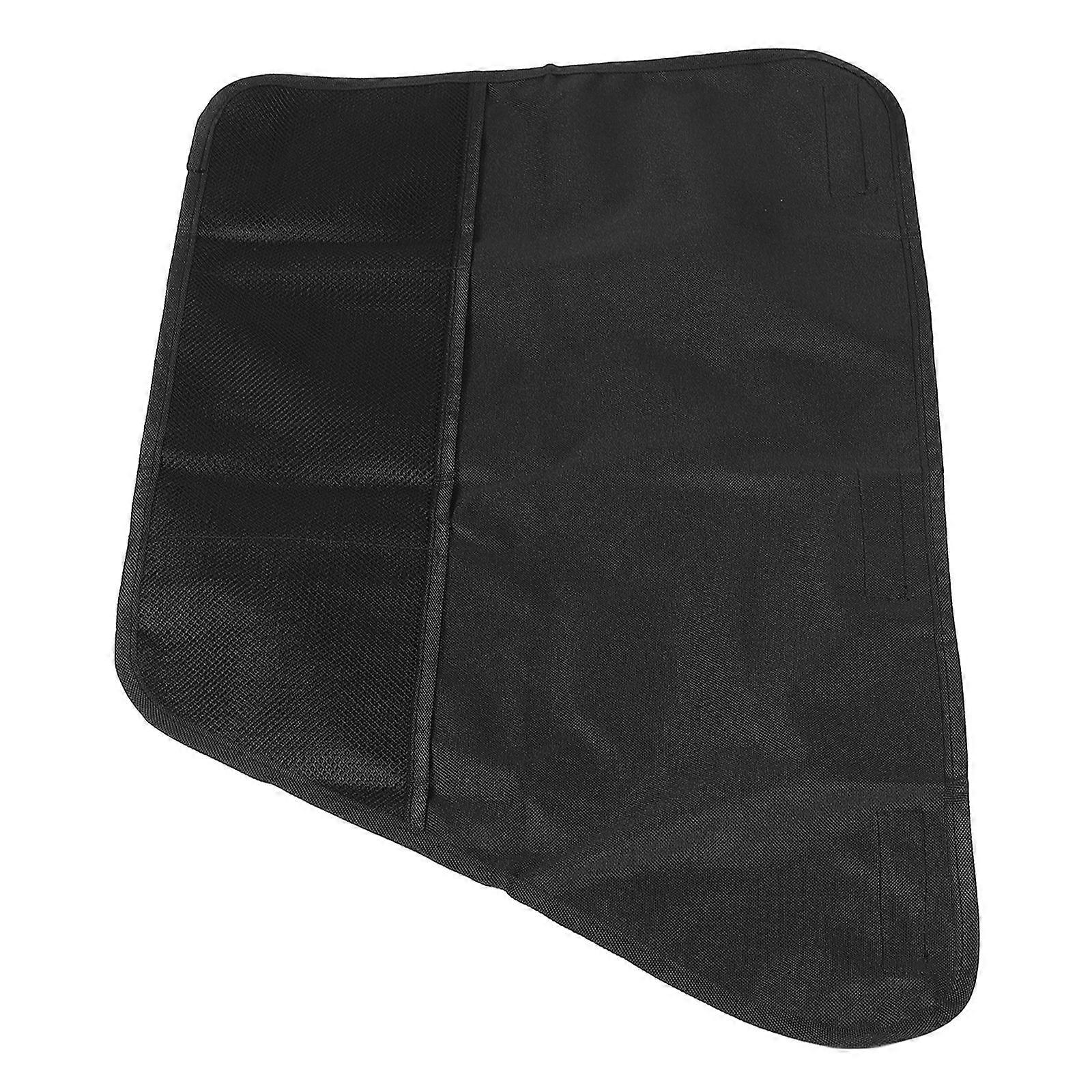 Car Door Protector for Pets with AntiScratch Cushions Oxford Cloth Black Easy Installation Pocket Design 1 Set
