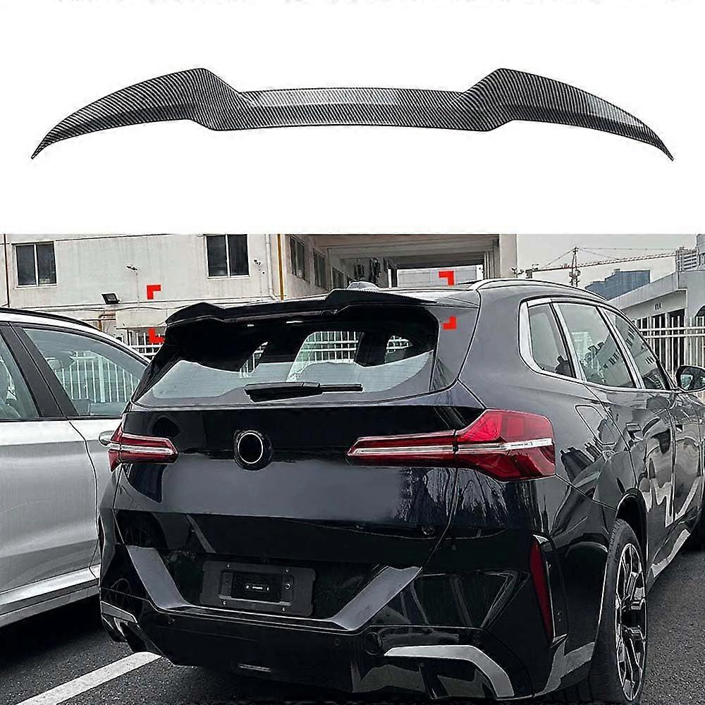 Car Rear Boot Roof Spoiler Wing Rear Spoiler for BMW X3 G45  Body Kit Exterior Styling Accessories, Carbon Fibre Look