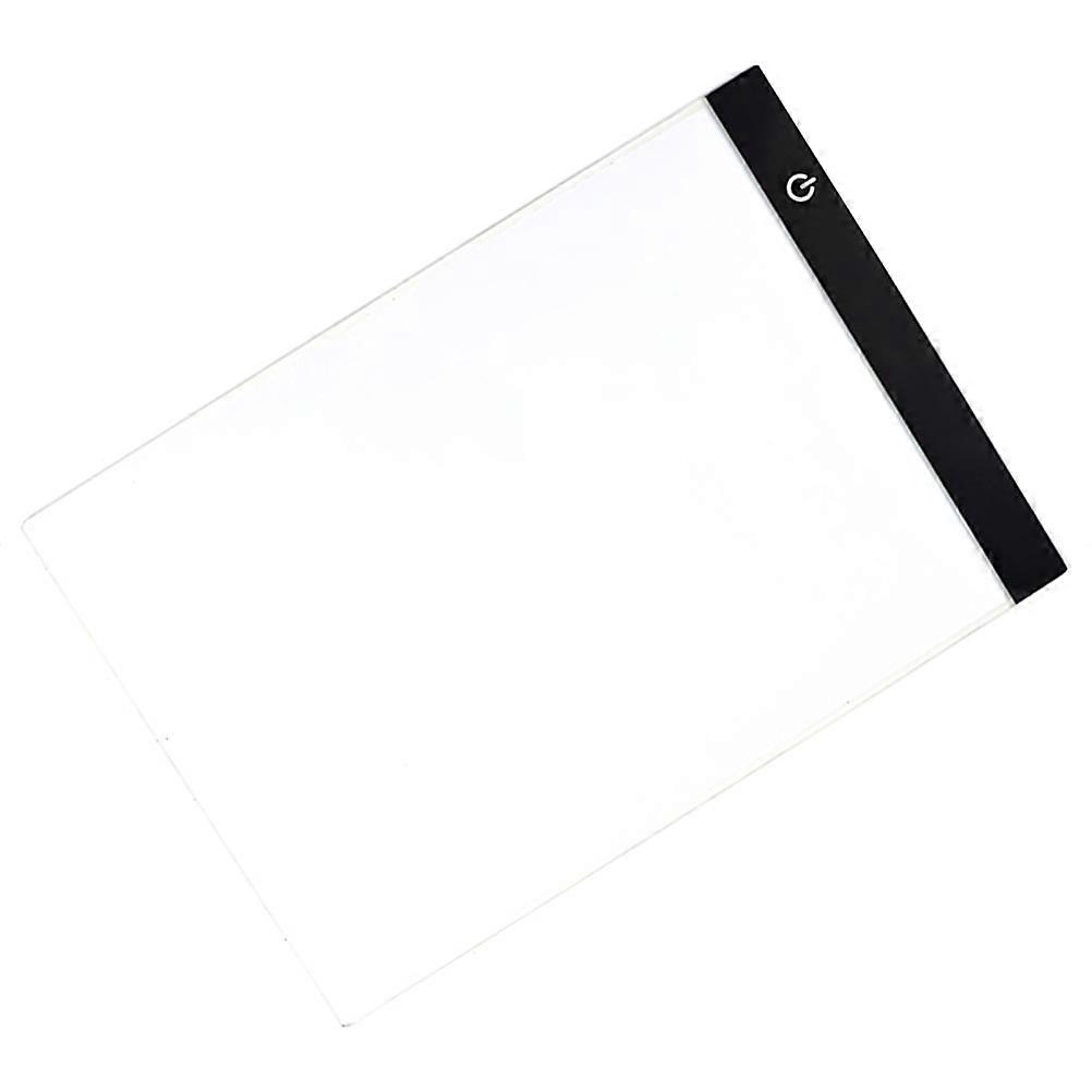 Stylish LED Copy Plate for Drawing Ultra Thin White Acrylic Board A5 Size with 1.5m Cable