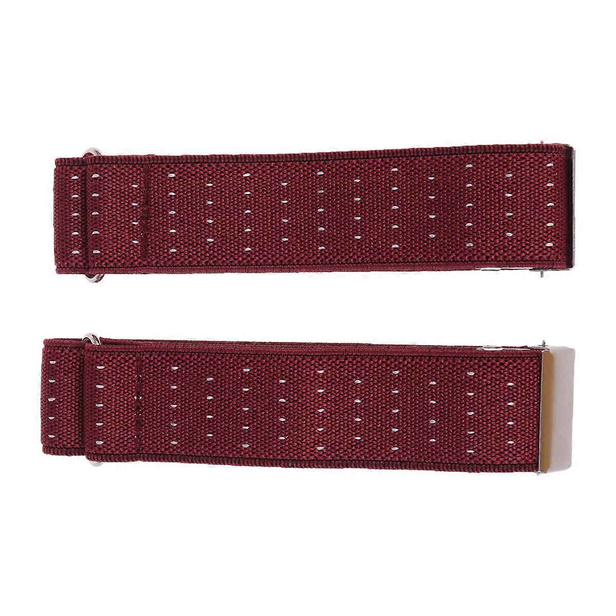 It looks like you're referring to a product listing for **elastic adjustable armbands/sleeve holders**. Here's a breakdown of the key features based