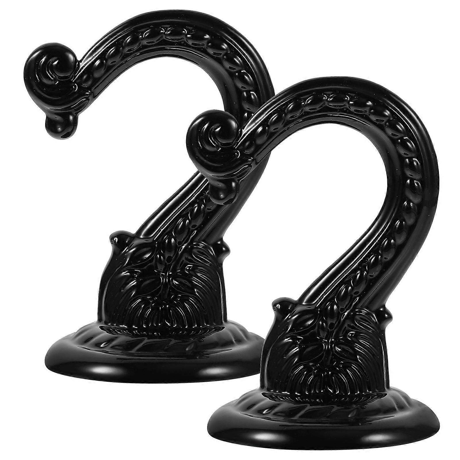 2 Sets of Heavy Duty Ceiling Mount Hooks Metal Swag Toggle Hooks Zinc Alloy