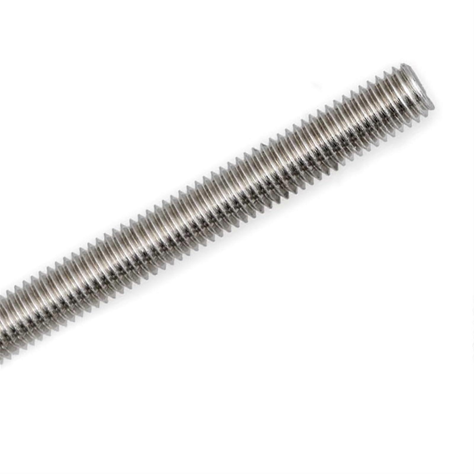 Fully threaded rod, M6 metric thread screw rod 6mm diameter 328 stainless steel