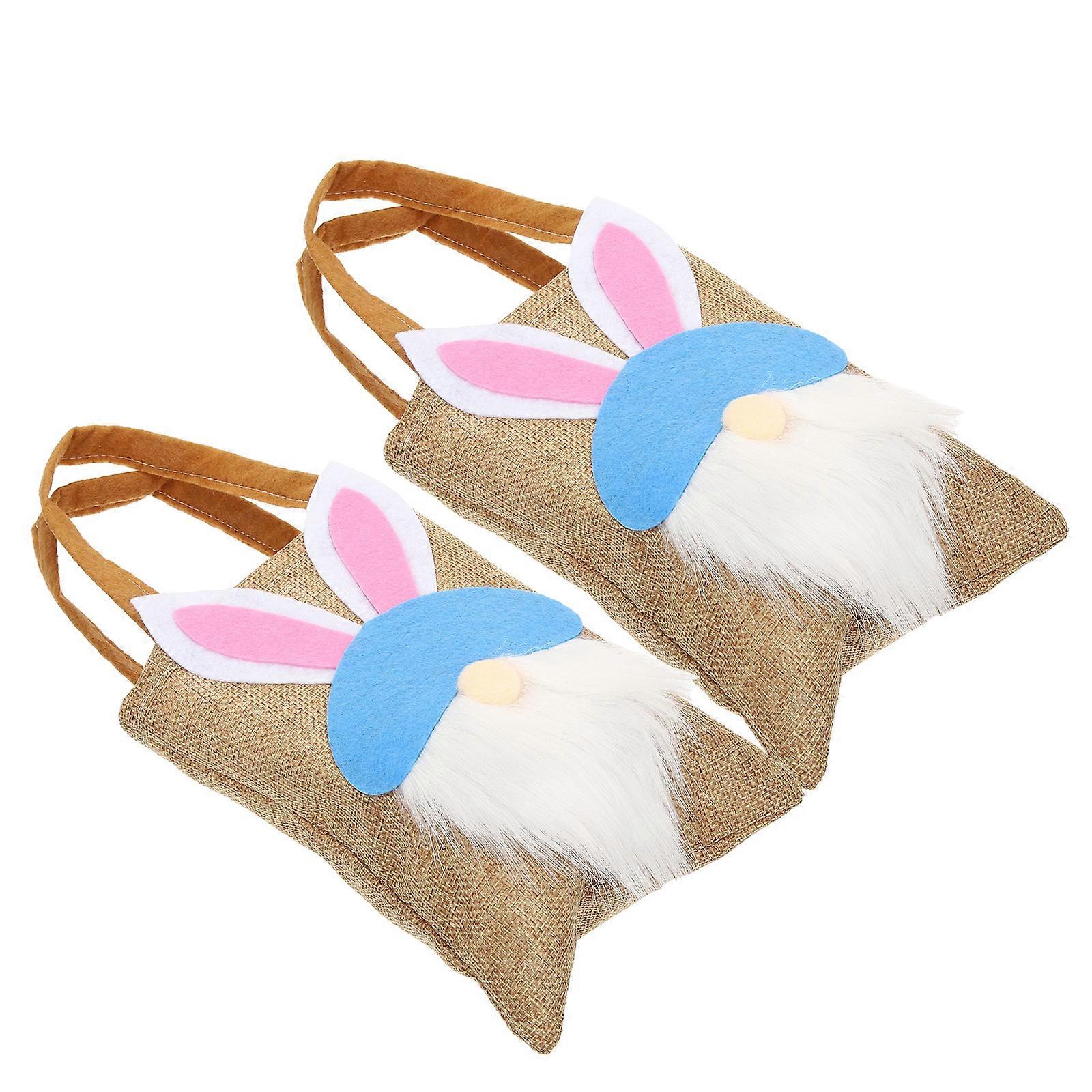 2Set Small Sweets Bags Rabbit Shape For Home Decoration Children Suitable Use