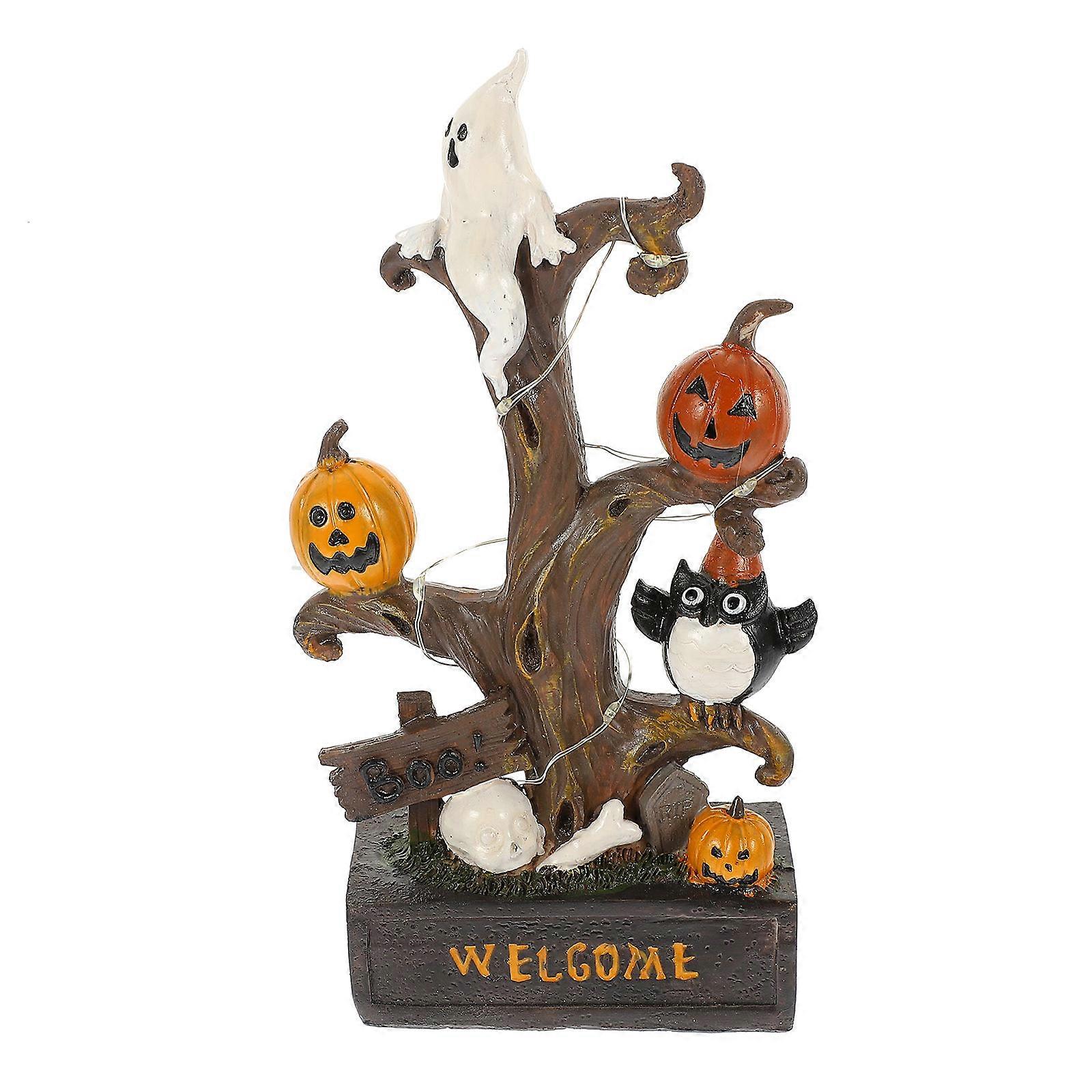 Festive Decor Lighted Halloween Ornament For Halloween Enthusiasts For Indoor And Outdoor Use 1Pack